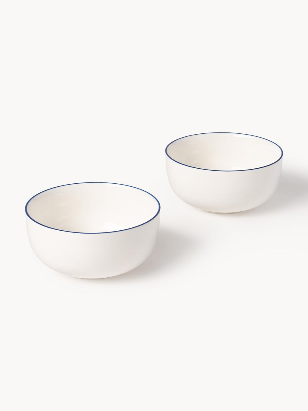 Halden Porcelain Cereal Bowls, Set of 2