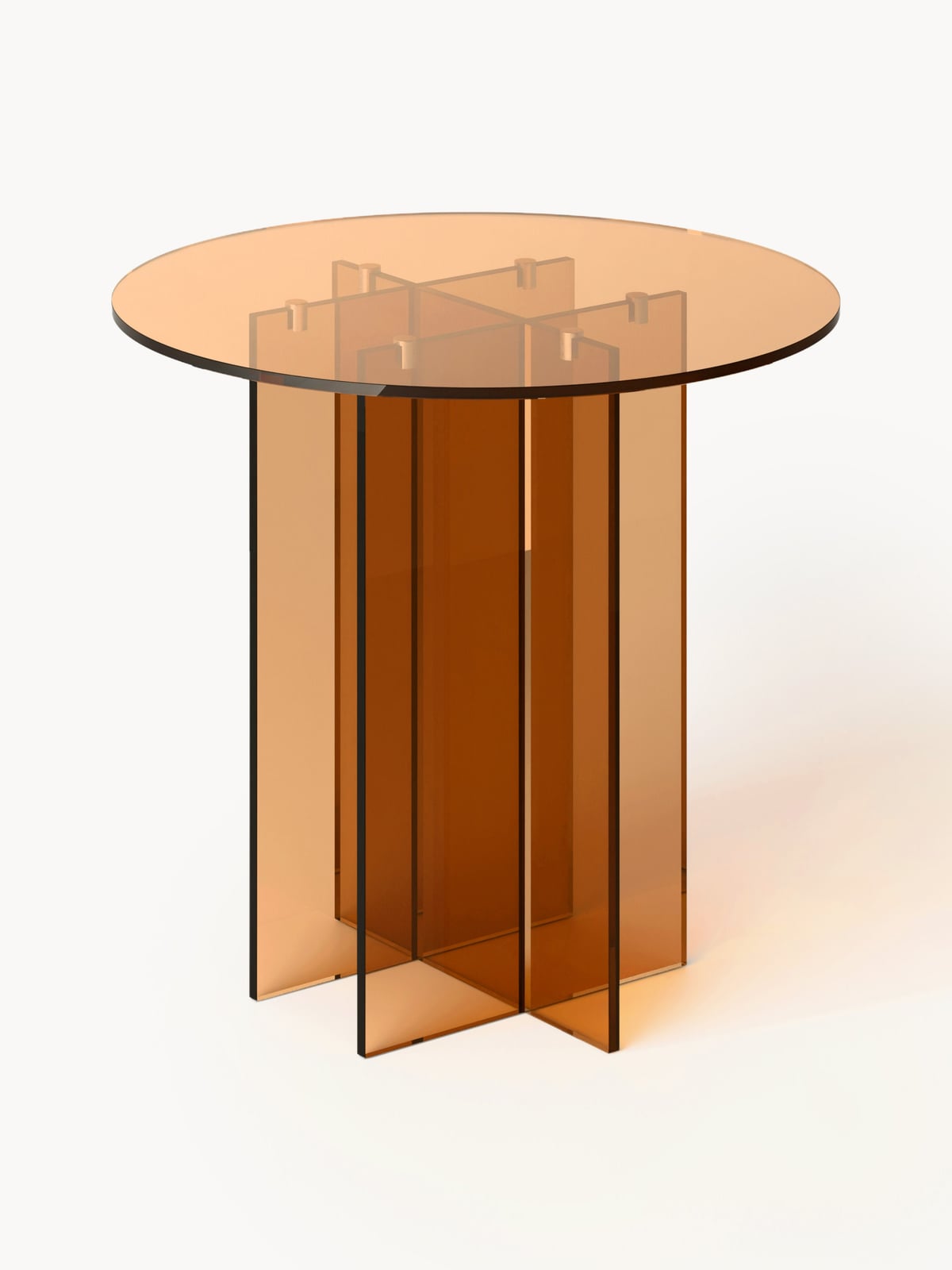 Halden Round Glass Dining Table, in various sizes