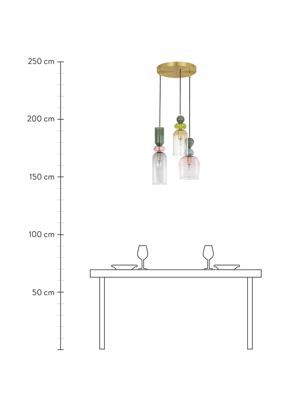 Harlow Cluster Pendant Light