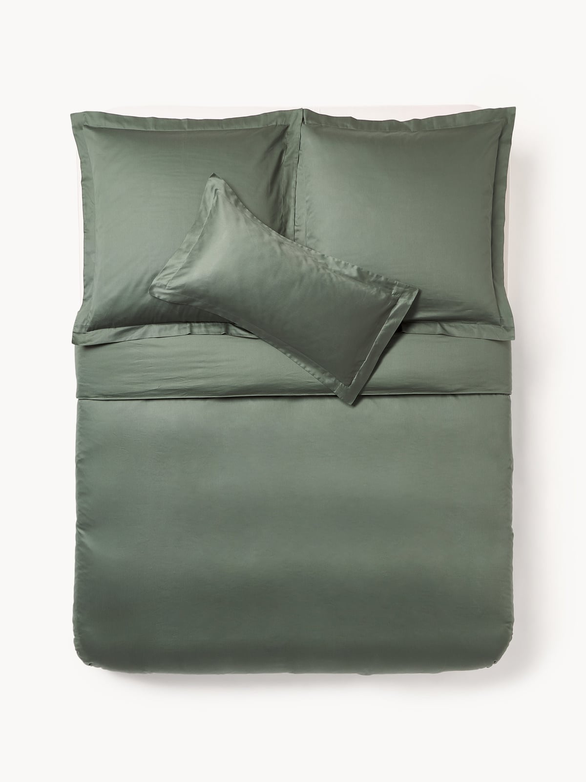 Harlow Cotton Sateen Duvet Cover