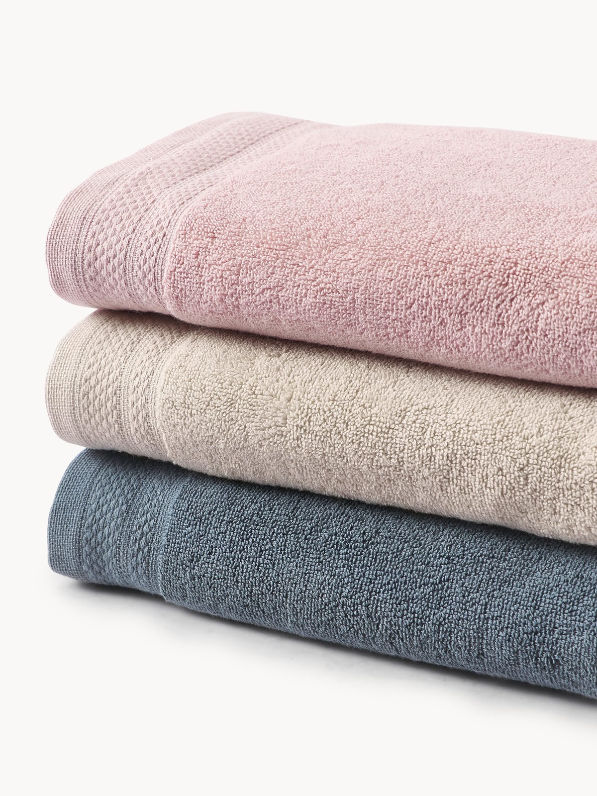 Harlow Organic Cotton Towel Set, in various set sizes