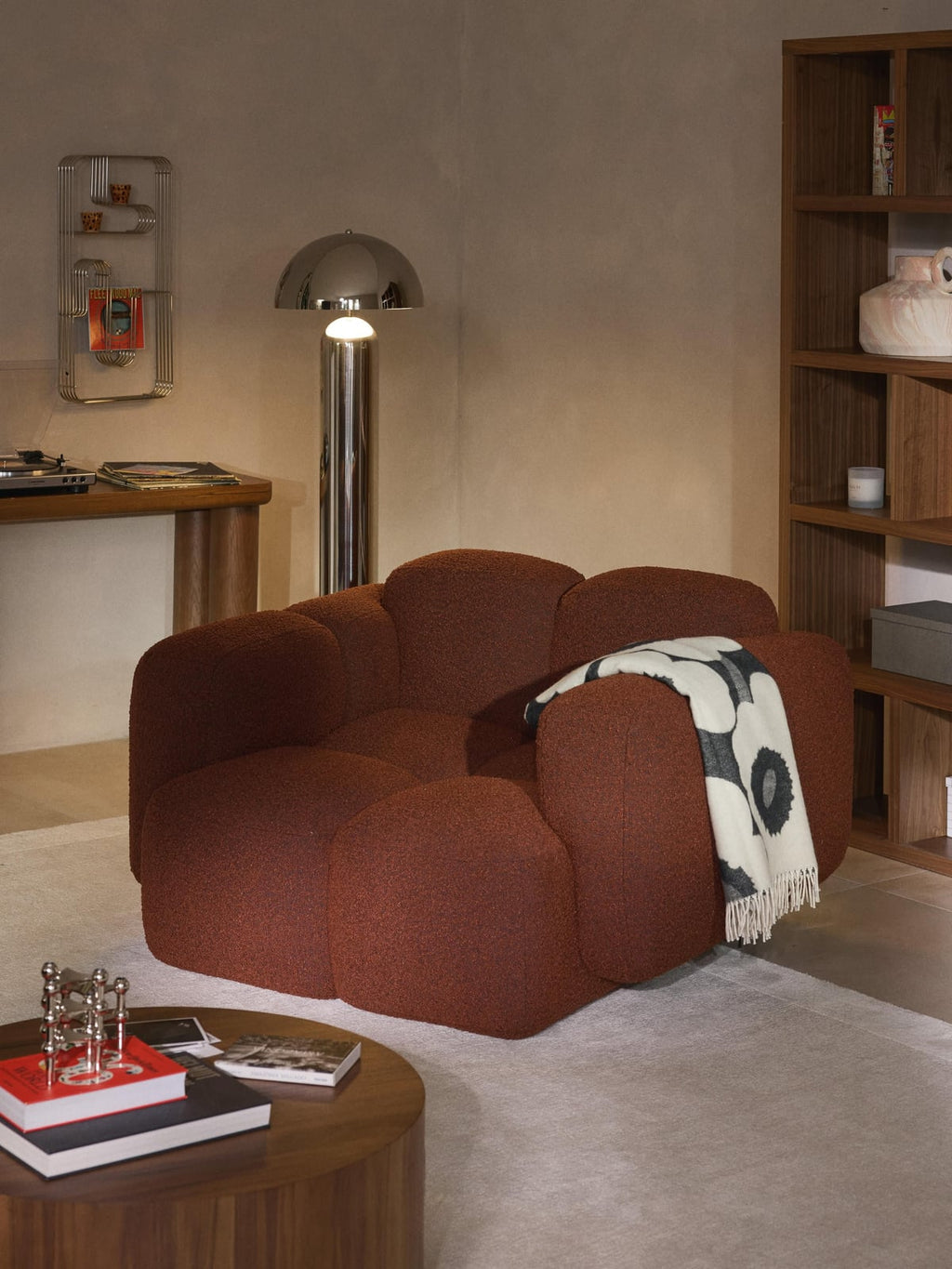 Hawkridge Bouclé Lounge Chair