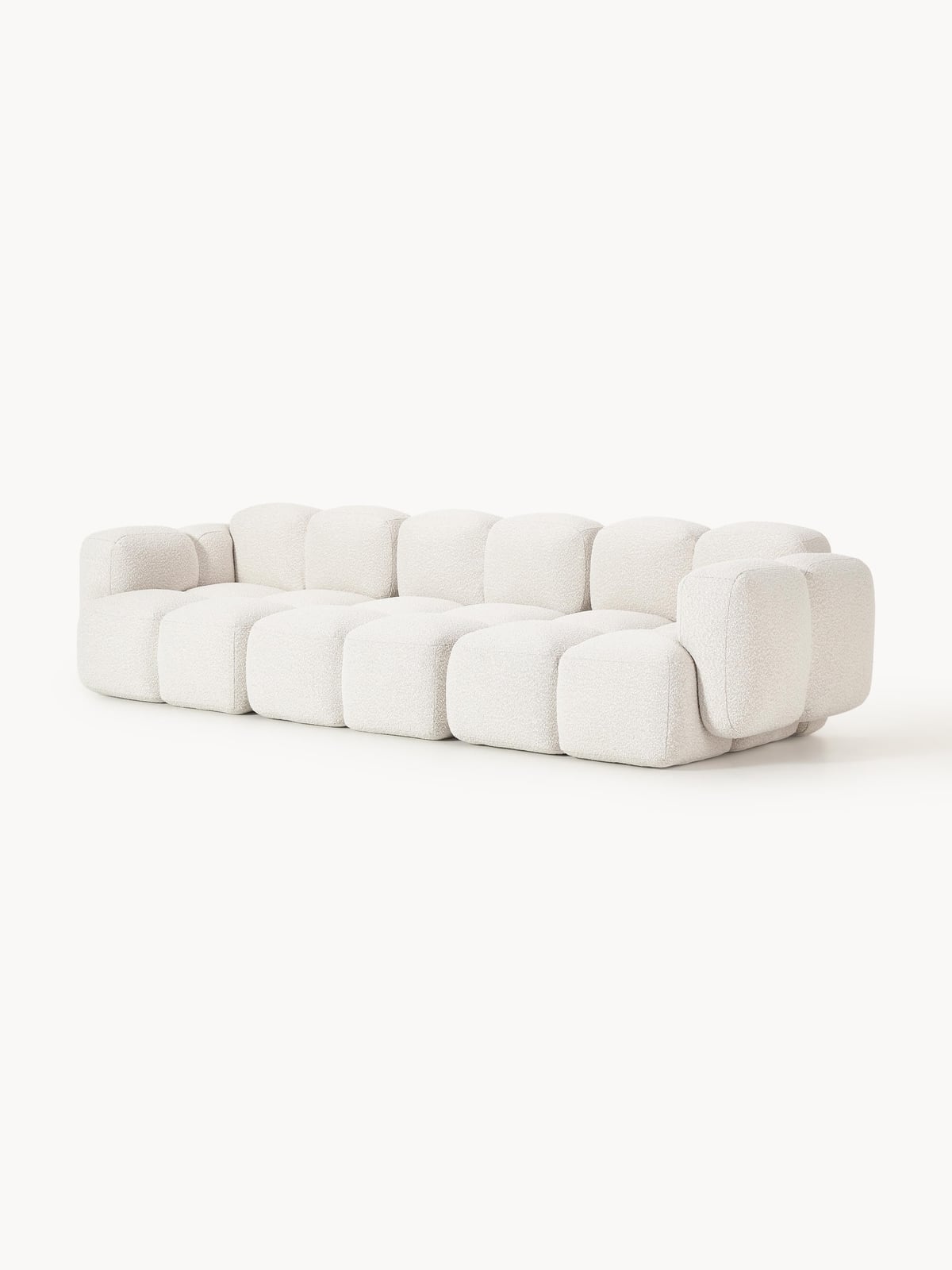 Hawkridge Bouclé Modular Sofa (4-seater)
