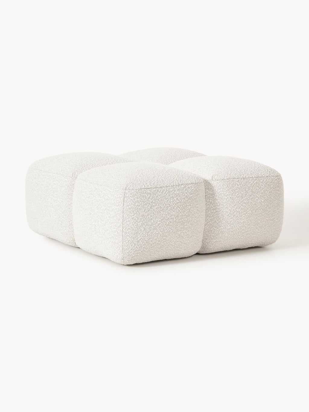 Hawkridge Bouclé Ottoman