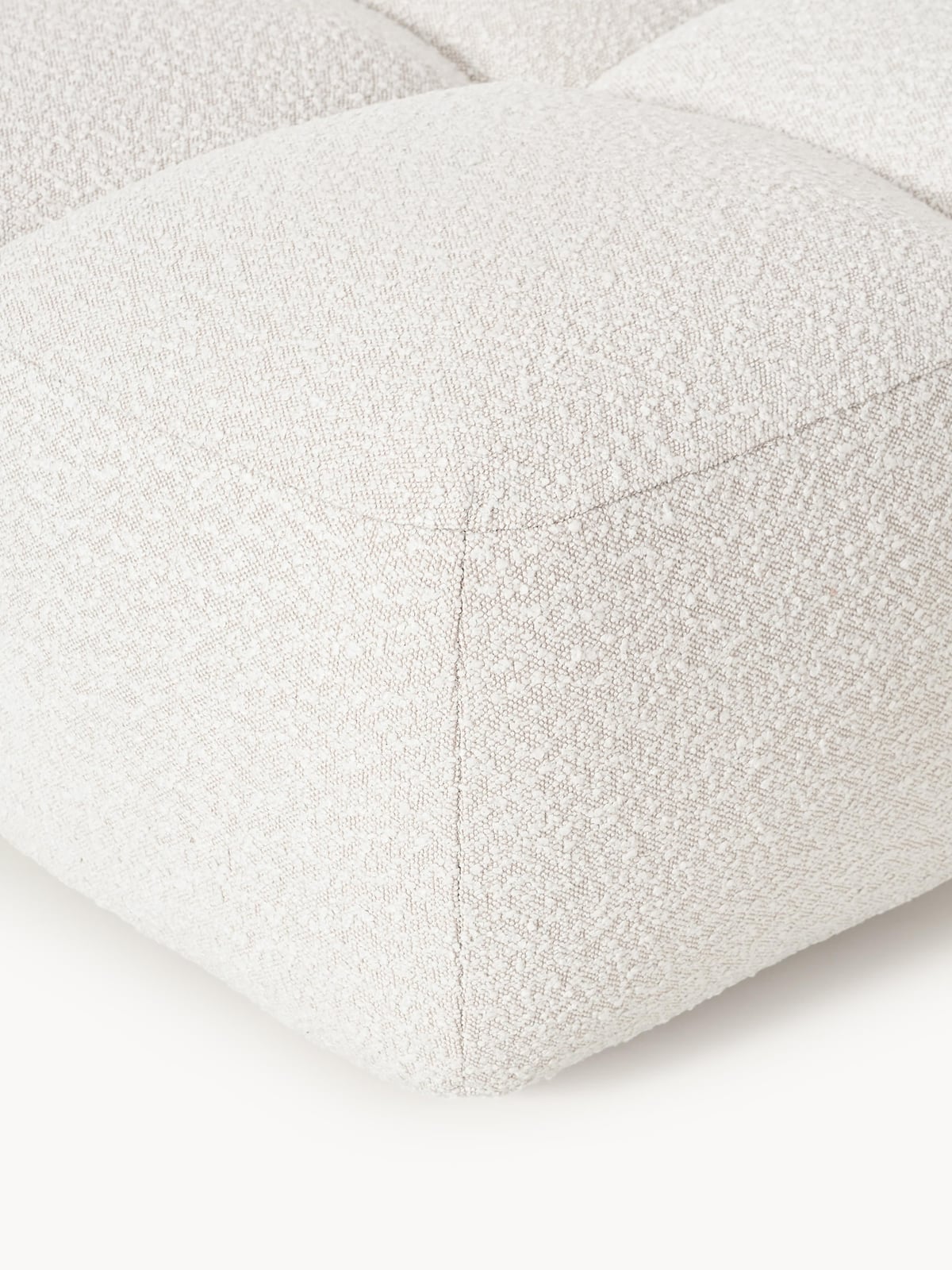 Hawkridge Bouclé Ottoman