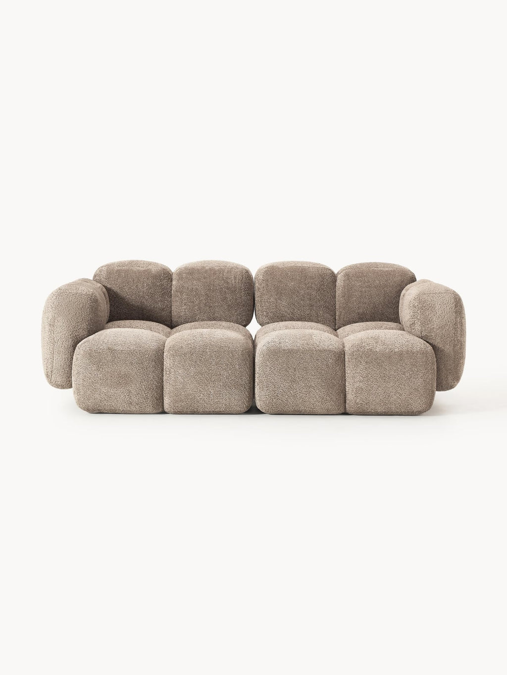 Hawkridge Modular Teddy-Bouclé Sofa (3-seater)