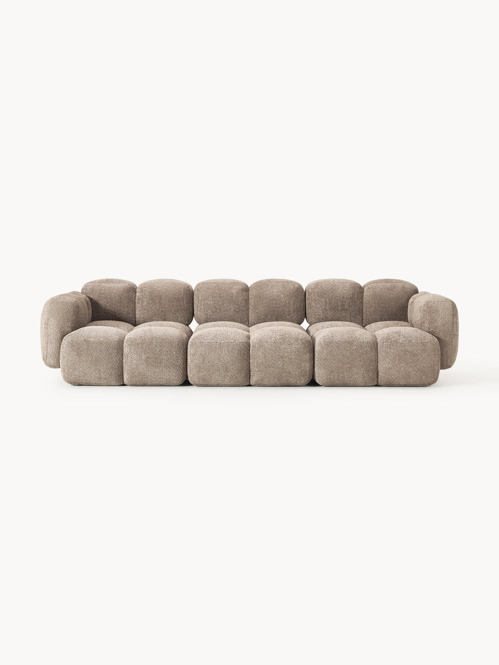 Hawkridge Modular Teddy-Bouclé Sofa (4-seater)