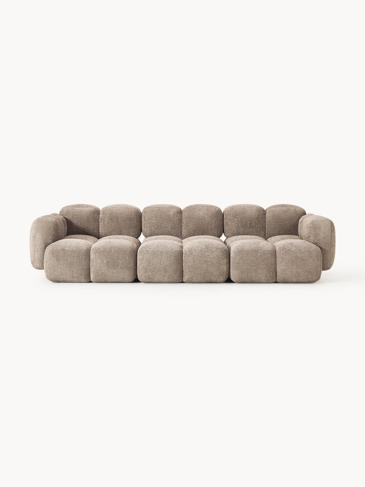 Hawkridge Modular Teddy-Bouclé Sofa (4-seater)