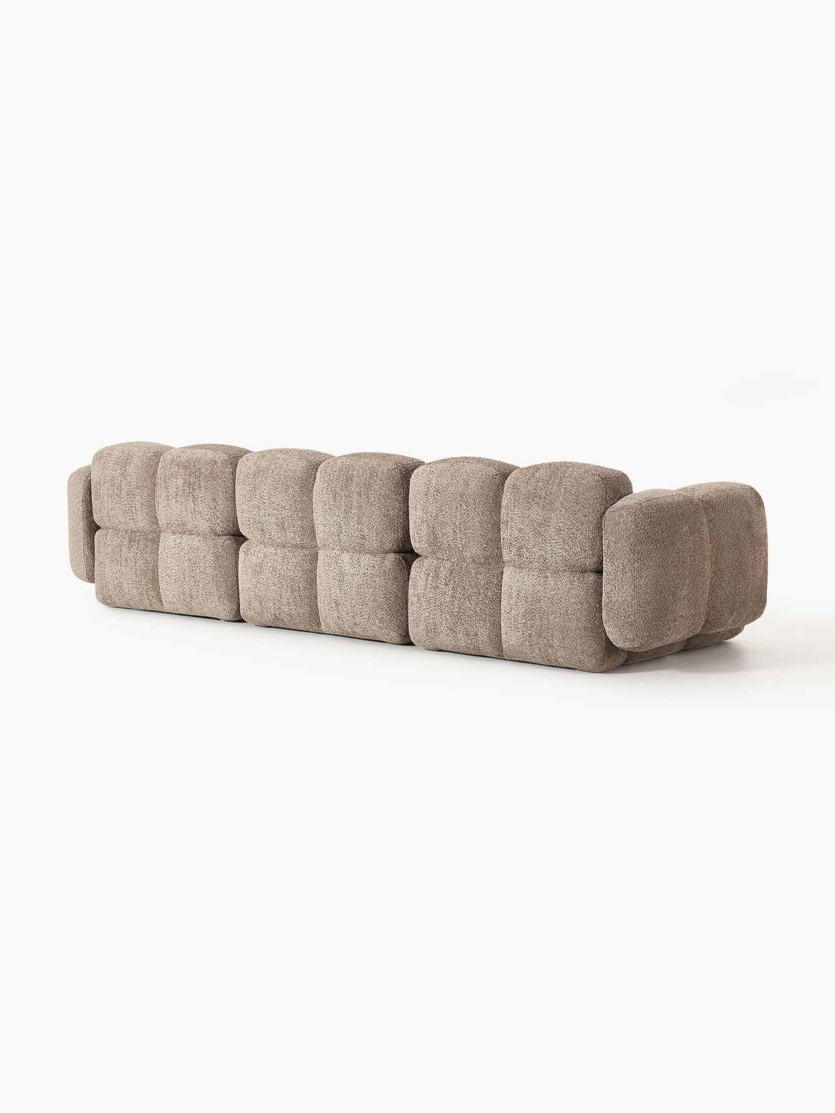 Hawkridge Modular Teddy-Bouclé Sofa (4-seater)