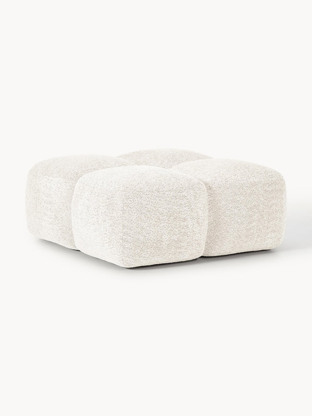 Hawkridge Teddy-Bouclé Ottoman