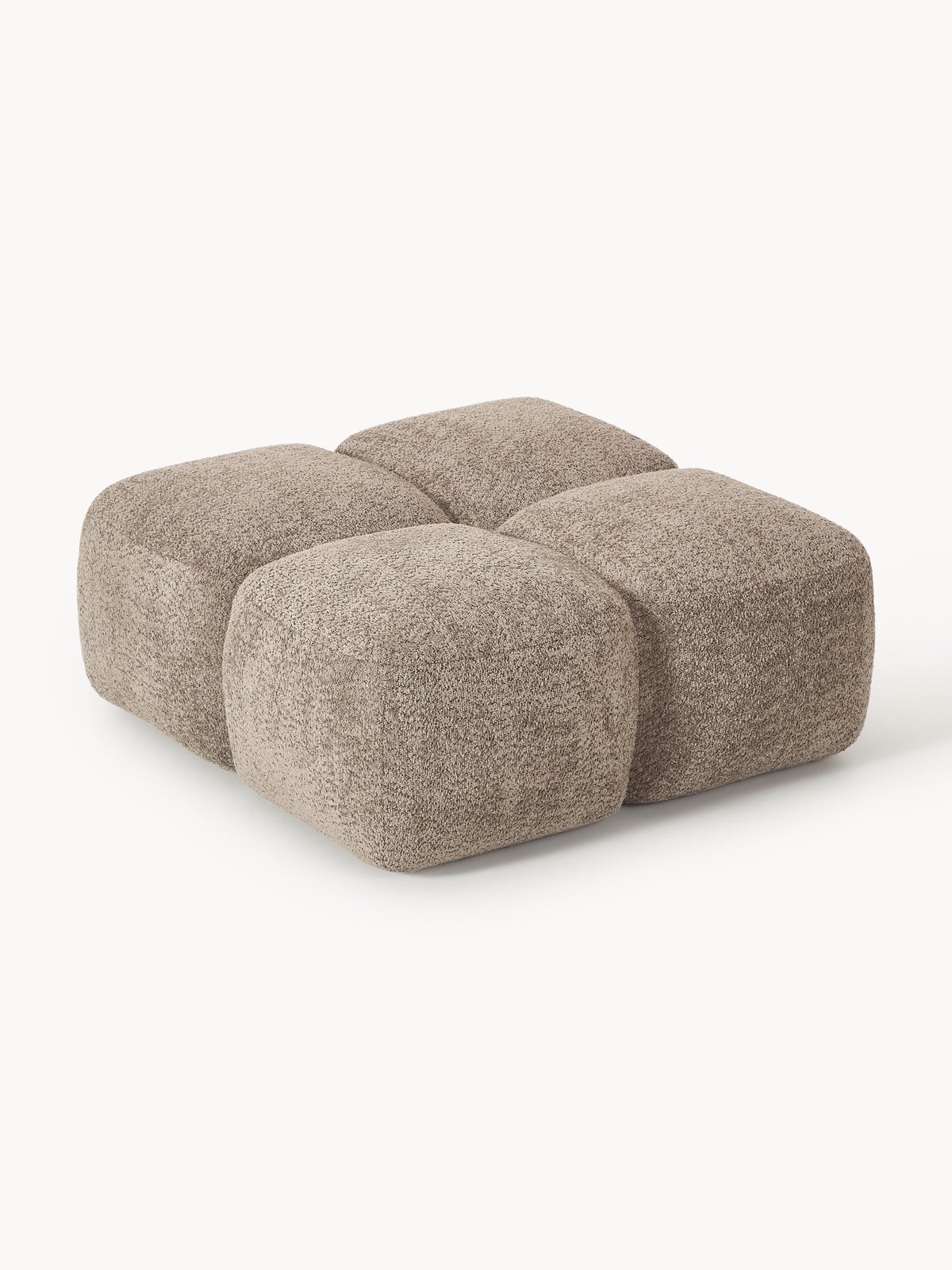 Hawkridge Teddy Bouclé Ottoman