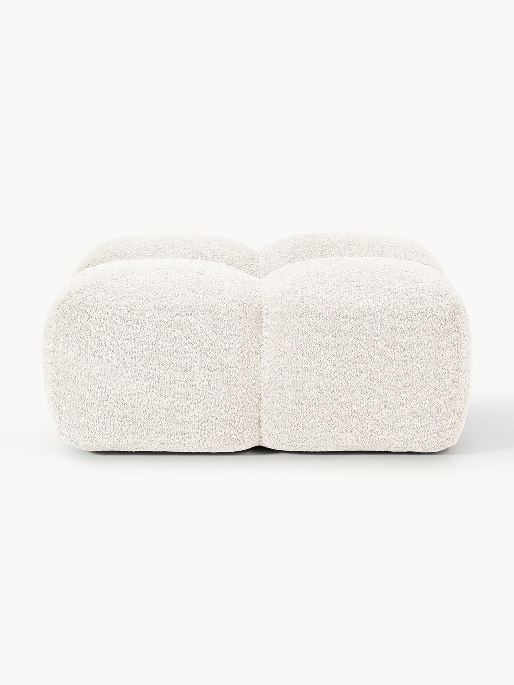 Hawkridge Teddy-Bouclé Ottoman