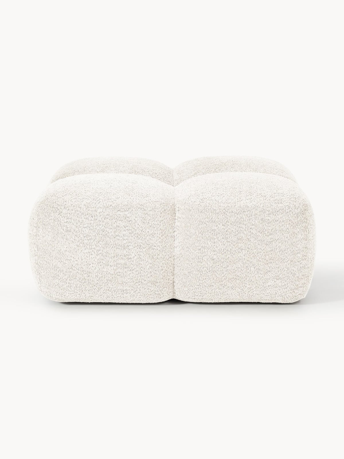 Hawkridge Teddy-Bouclé Ottoman