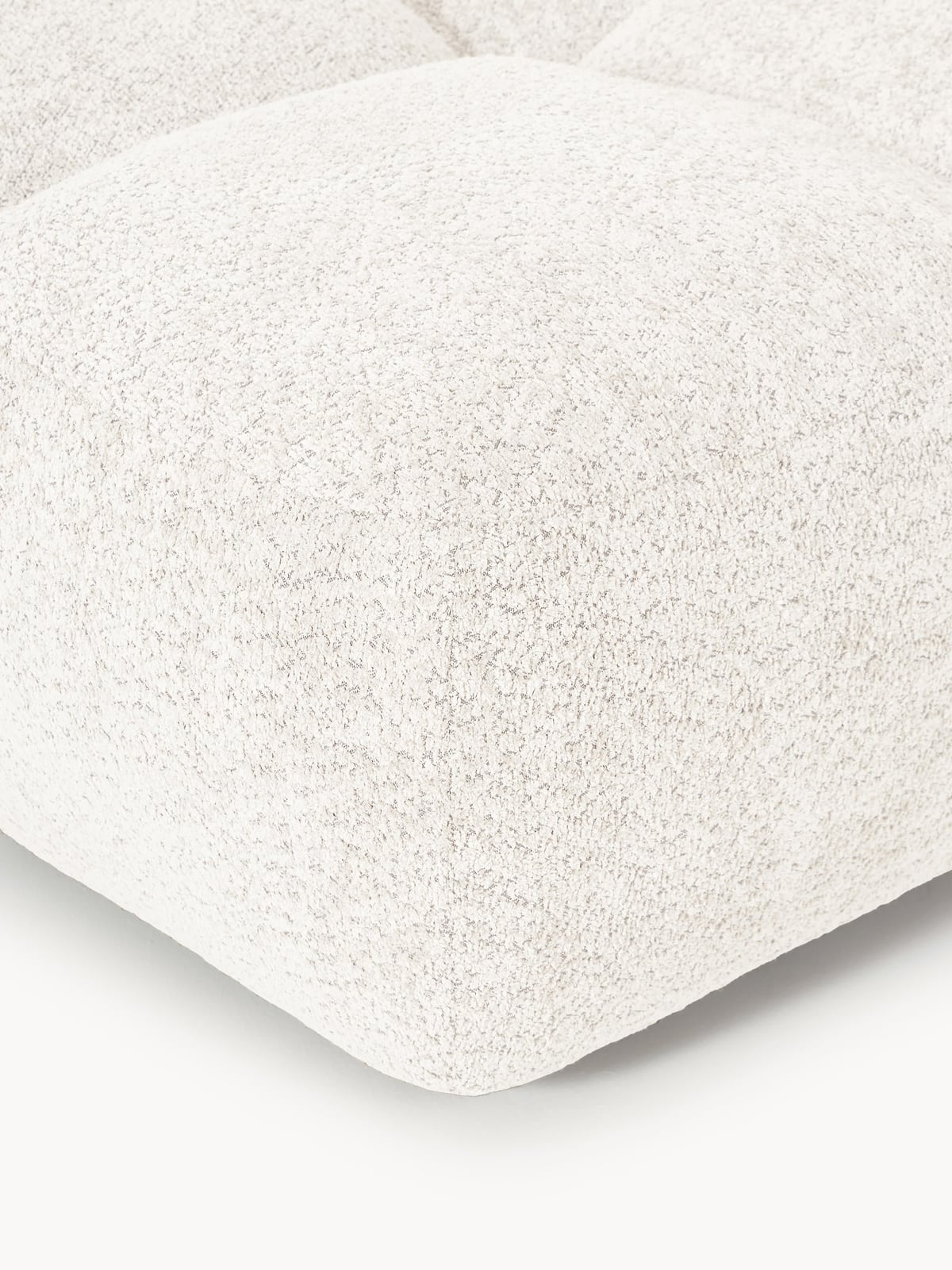 Hawkridge Teddy-Bouclé Ottoman