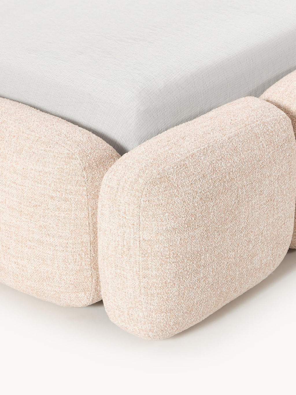 Hawkridge Upholstered Bouclé Bed
