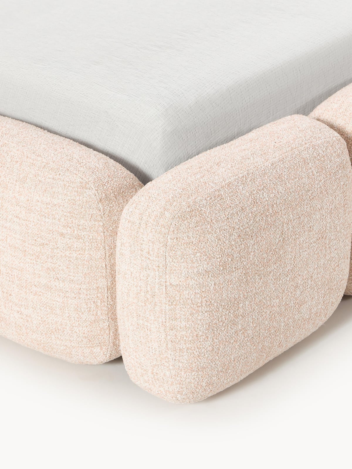 Hawkridge Upholstered Bouclé Bed