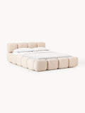 Hawkridge Upholstered Bouclé Bed with Storage Space