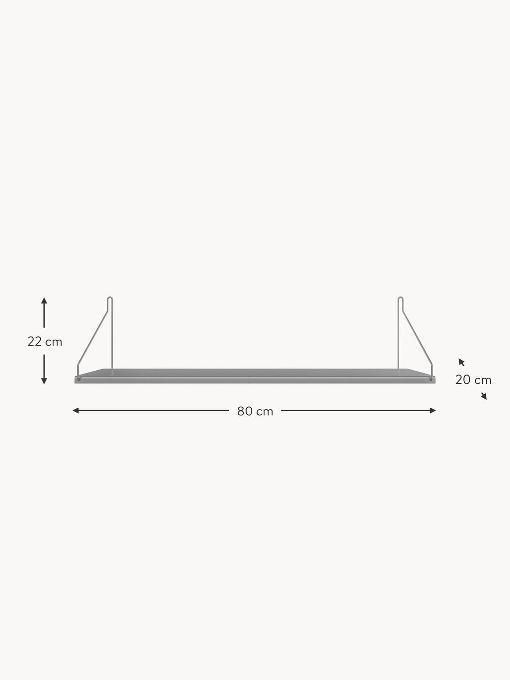 Hawkridge Wall-Mounted Shelf