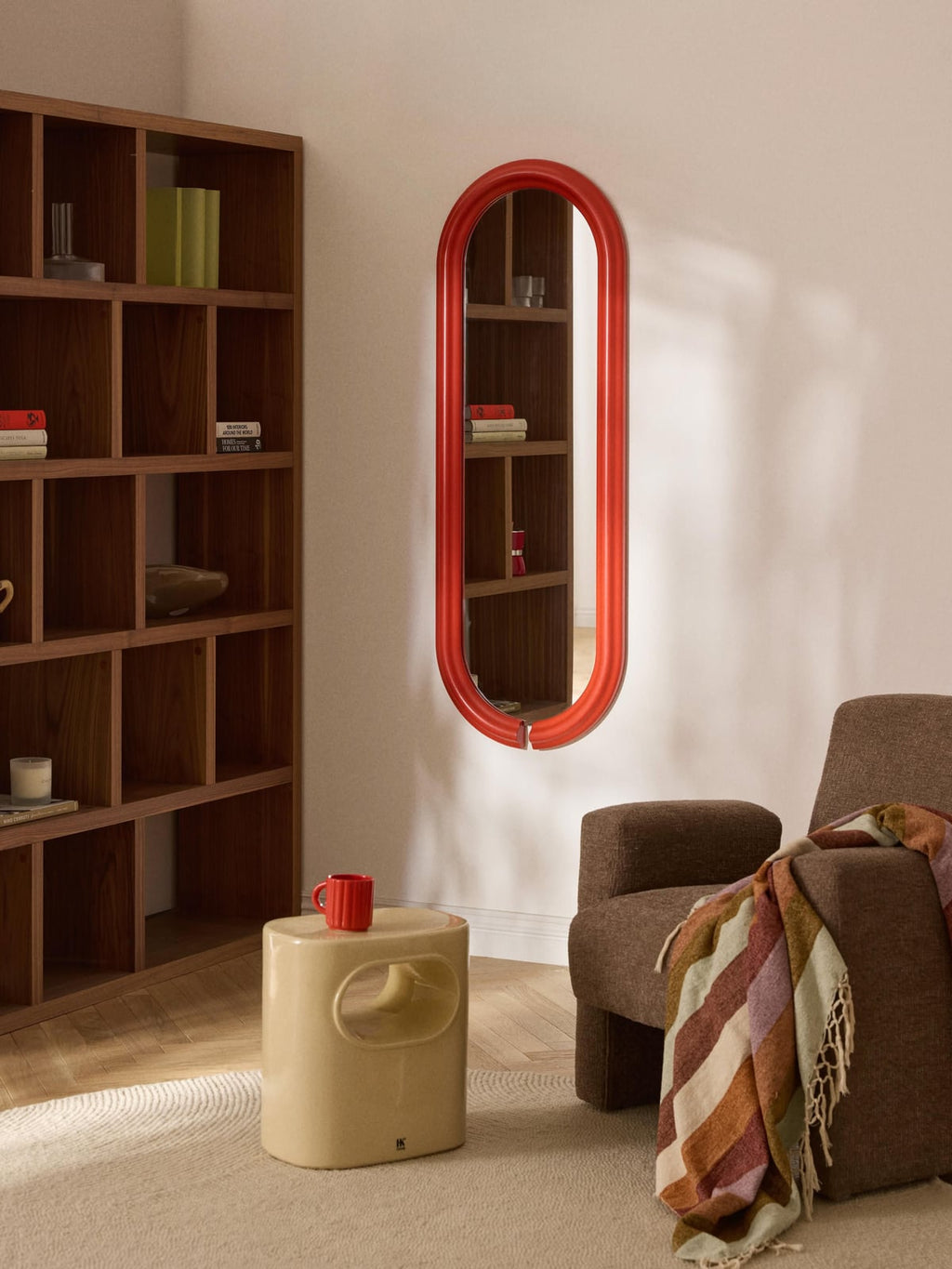 Hedley Oval Full-Length Wall Mirror