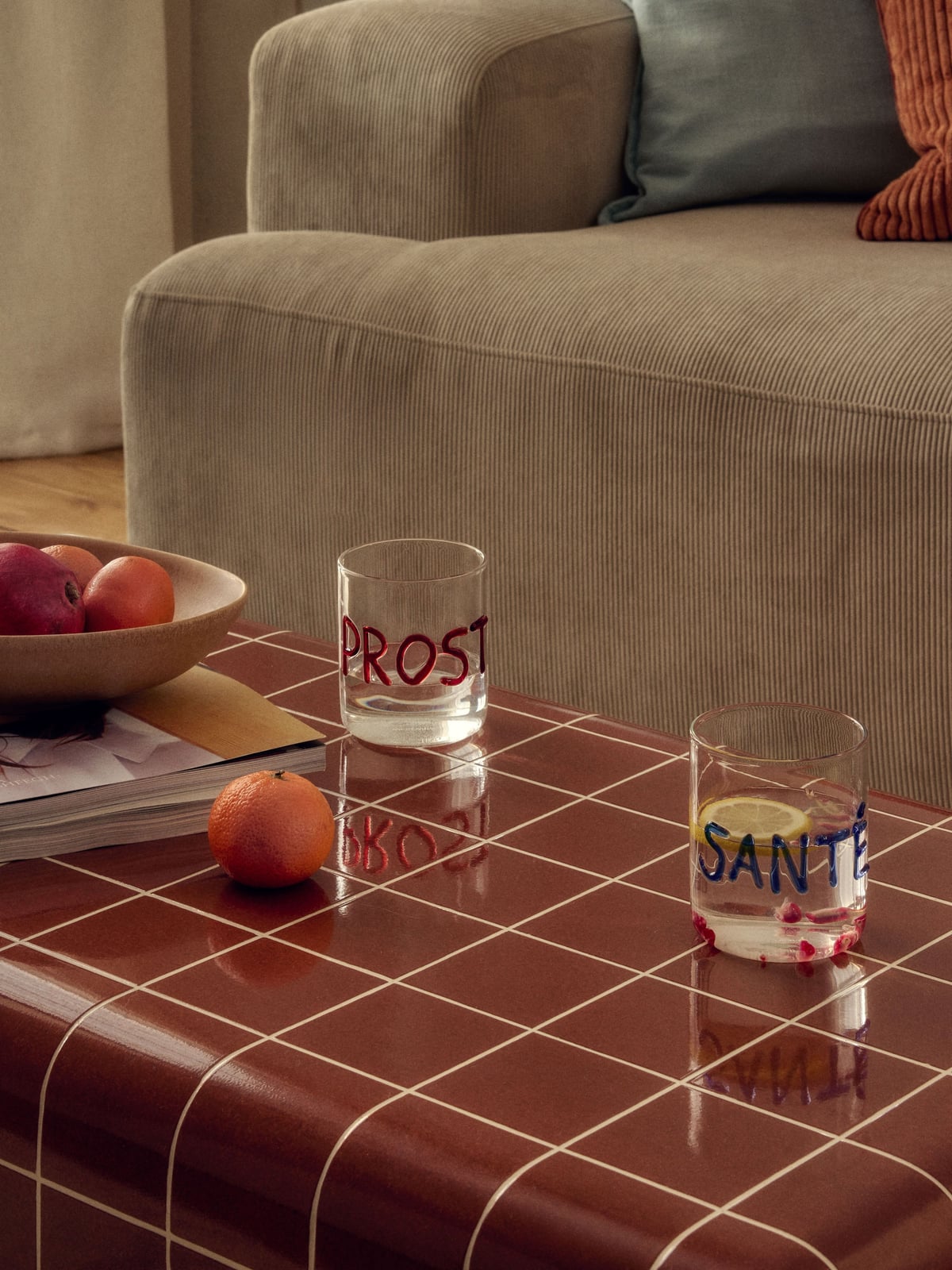 Hensall Mouth-Blown Borosilicate Tumblers, Set of 4