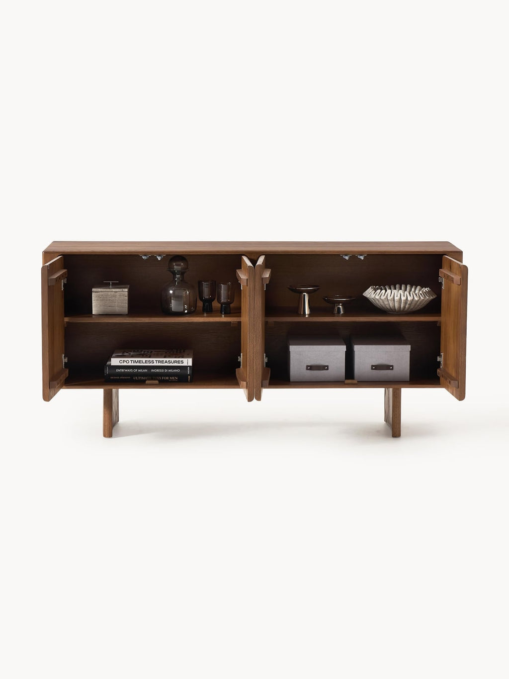 Hensall Oak Wood Sideboard