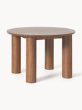 Holbeck Round Oak Wood Dining Table, Ø 120 cm