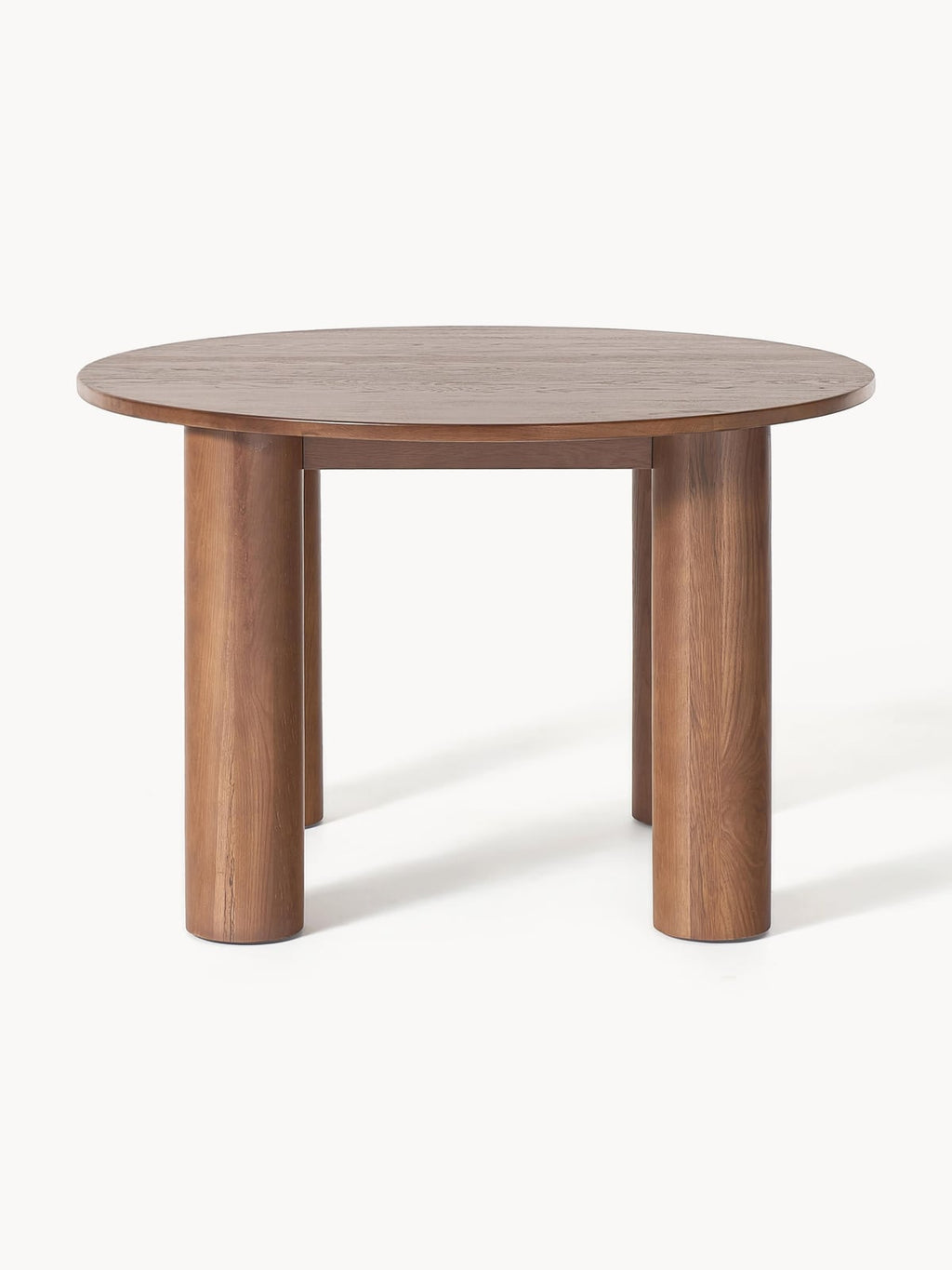 Holbeck Round Oak Wood Dining Table, Ø 120 cm