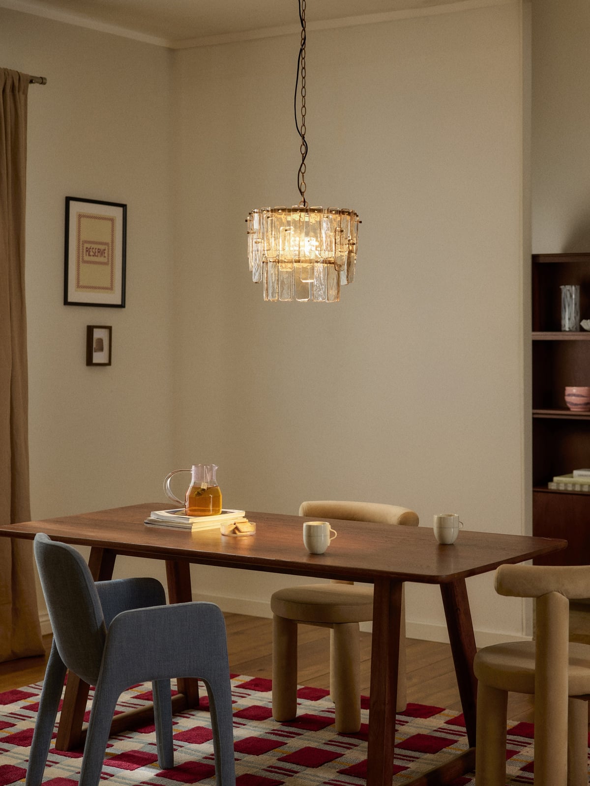 Hutton Glass Pendant Light