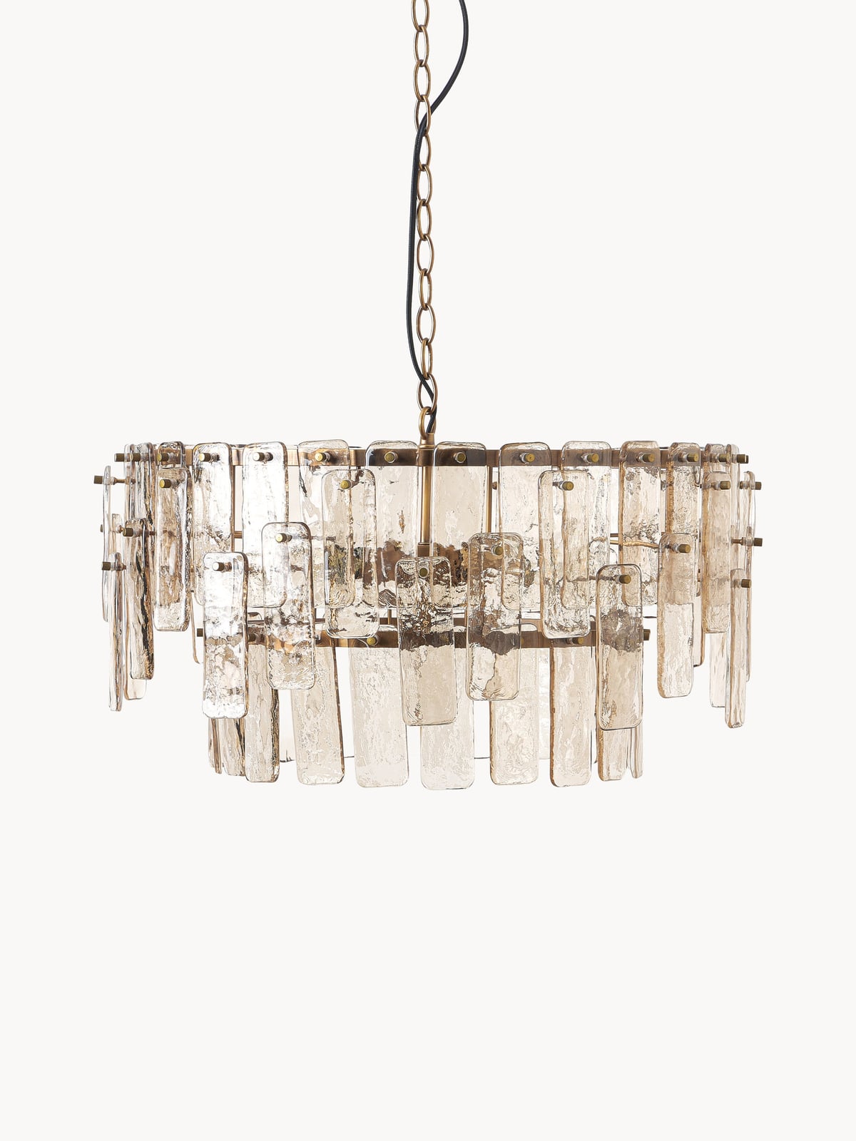 Hutton Large Glass Pendant Light