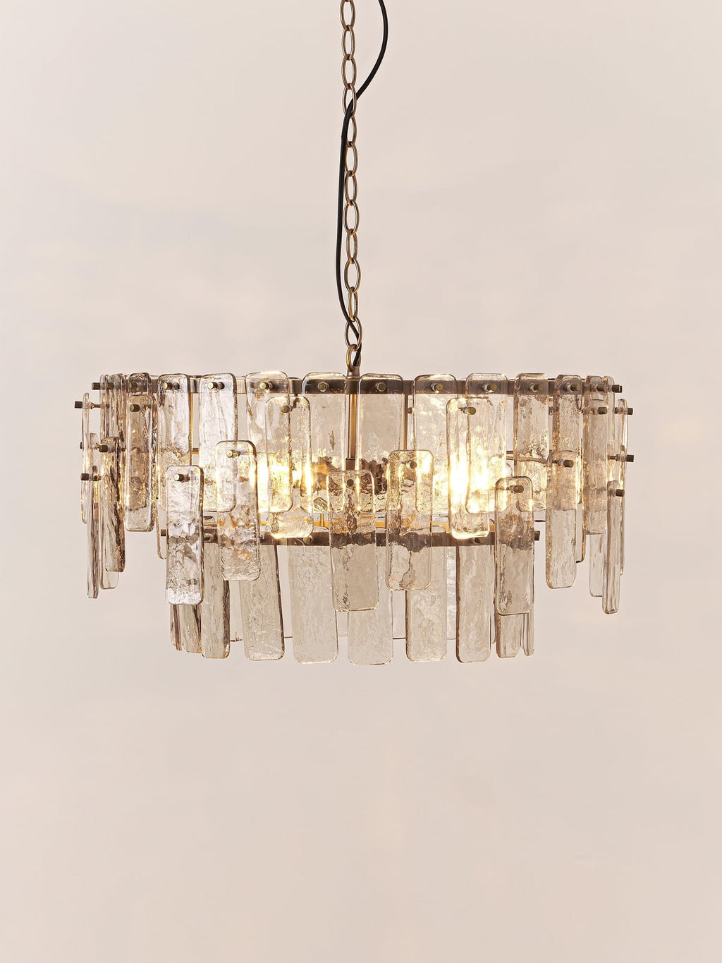 Hutton Large Glass Pendant Light