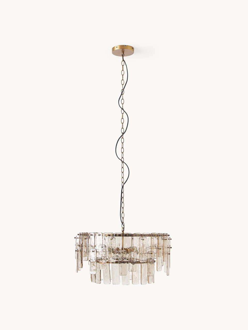 Hutton Large Glass Pendant Light