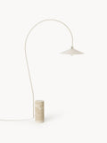 Ilkley Arc Lamp with Travertine Base