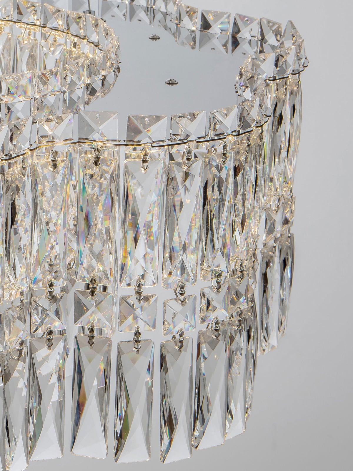 Ingram Dimmable LED Crystal Glass Chandelier