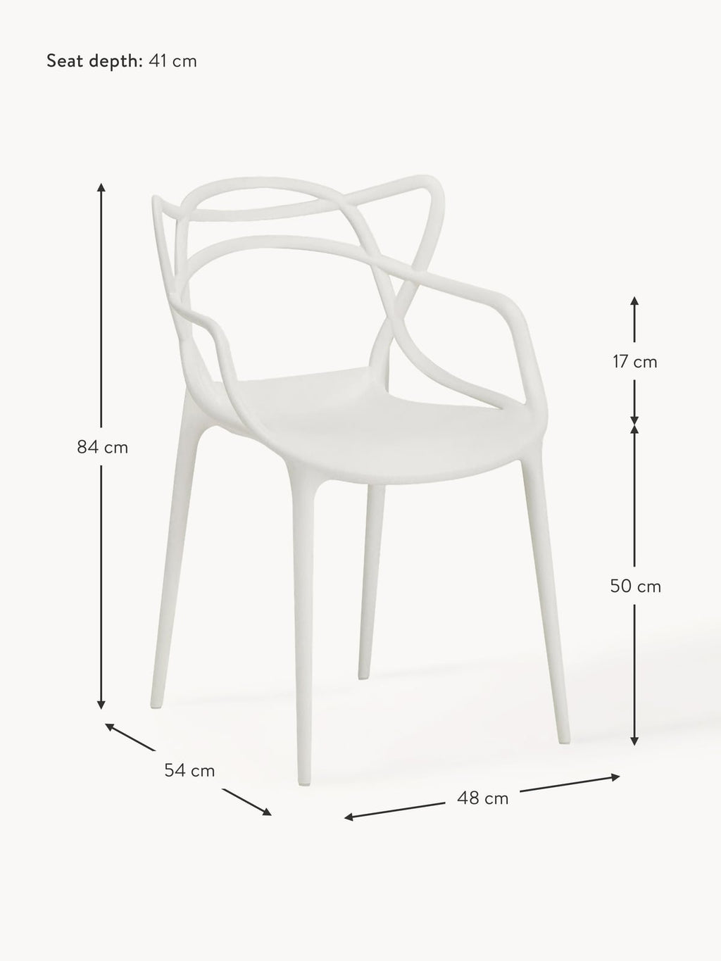 Inverleith Dining Chairs with Armrests, Set of 2