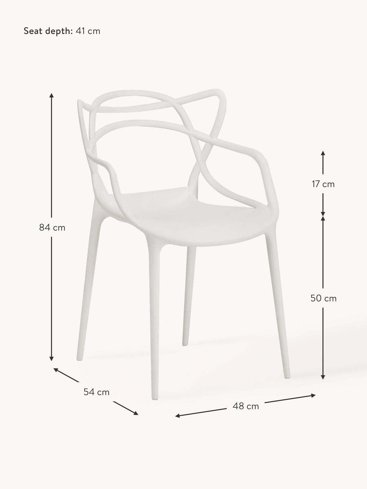 Inverleith Dining Chairs with Armrests, Set of 2
