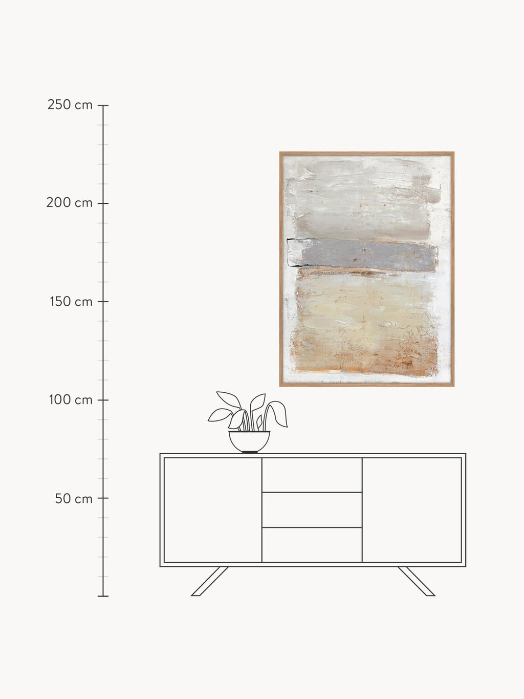 Ireby Hand-Painted Canvas Art