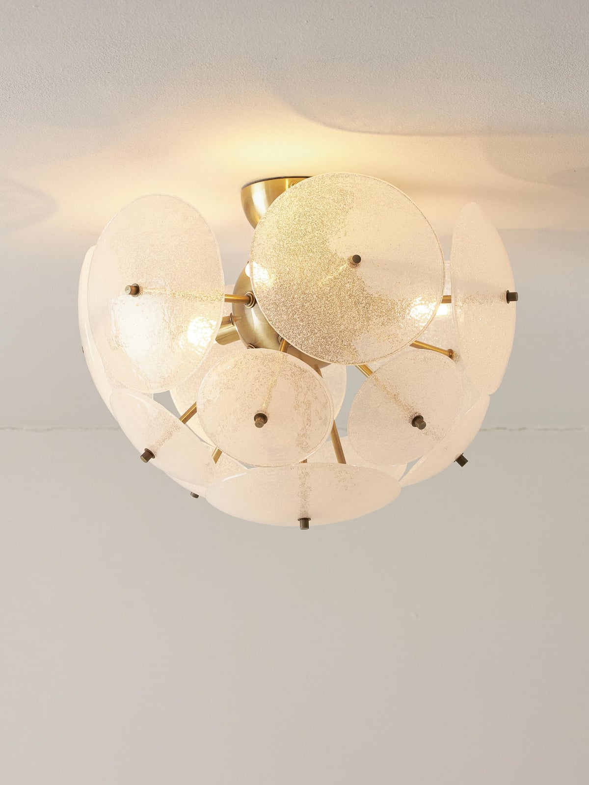 Irthing Glass Ceiling Lamp