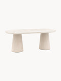 Irthing Oval Dinning Table, 200 x 90 cm