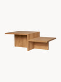 Isbourne Oak Wood Coffee Table