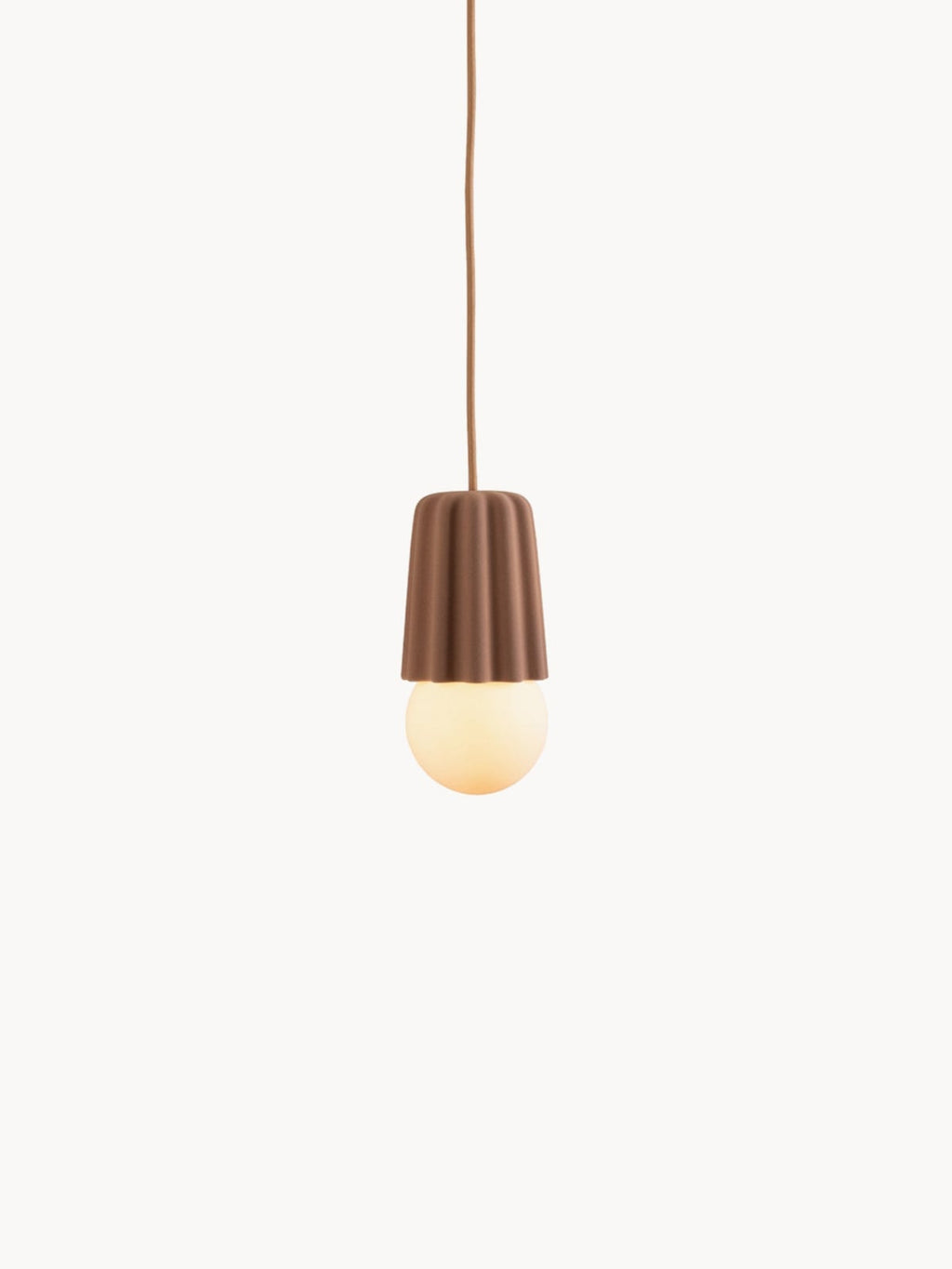 Isbourne Small Handmade Dimmable Pendant Light STUCCO No. 1