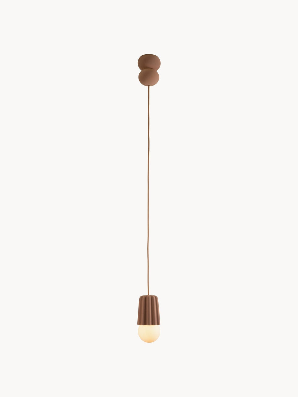 Isbourne Small Handmade Dimmable Pendant Light STUCCO No. 1