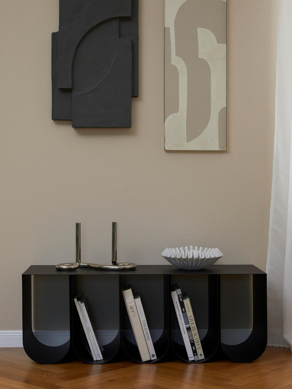 Ivybridge Metal Wall-Mounted Shelf