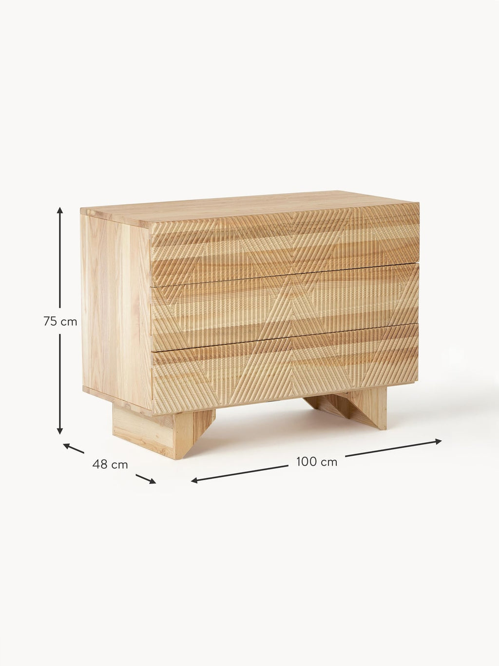 Jedburgh Ash Wood Dresser