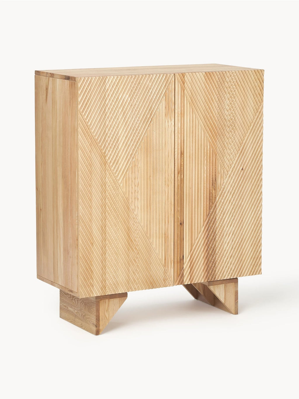 Jedburgh Ash Wood Highboard