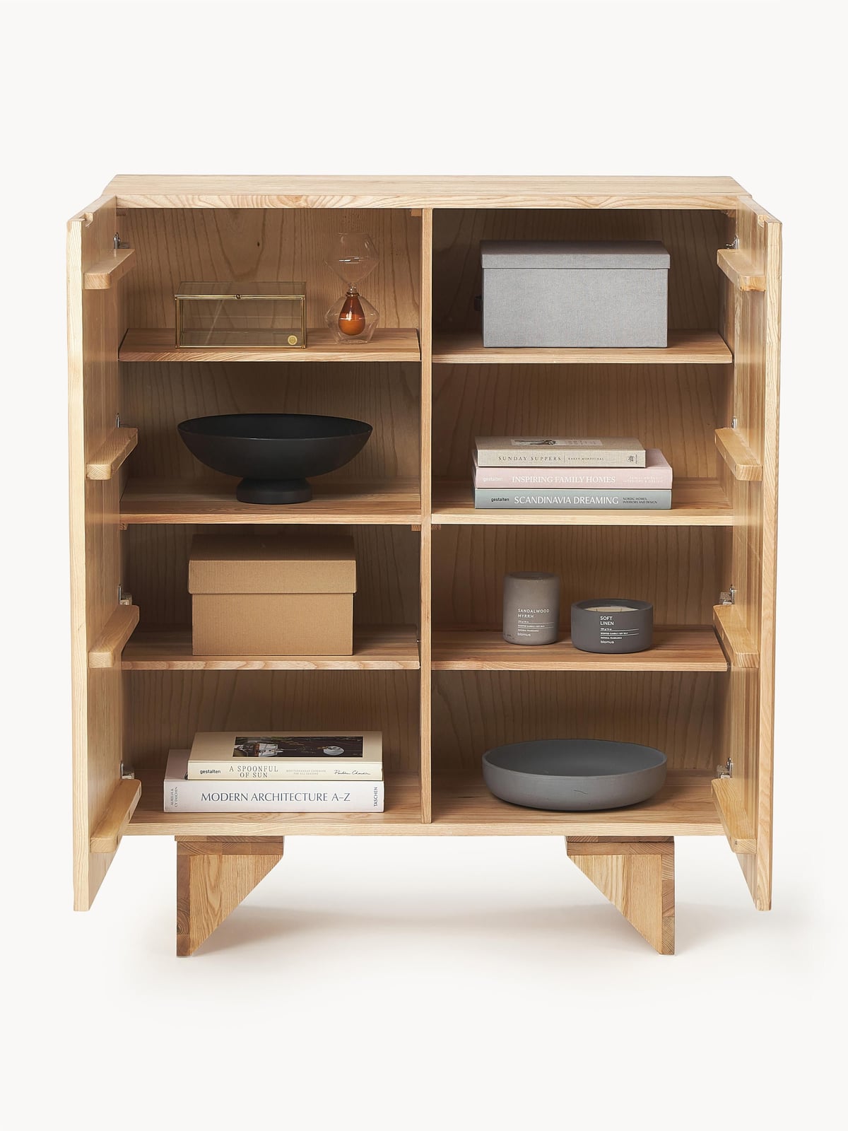 Jedburgh Ash Wood Highboard