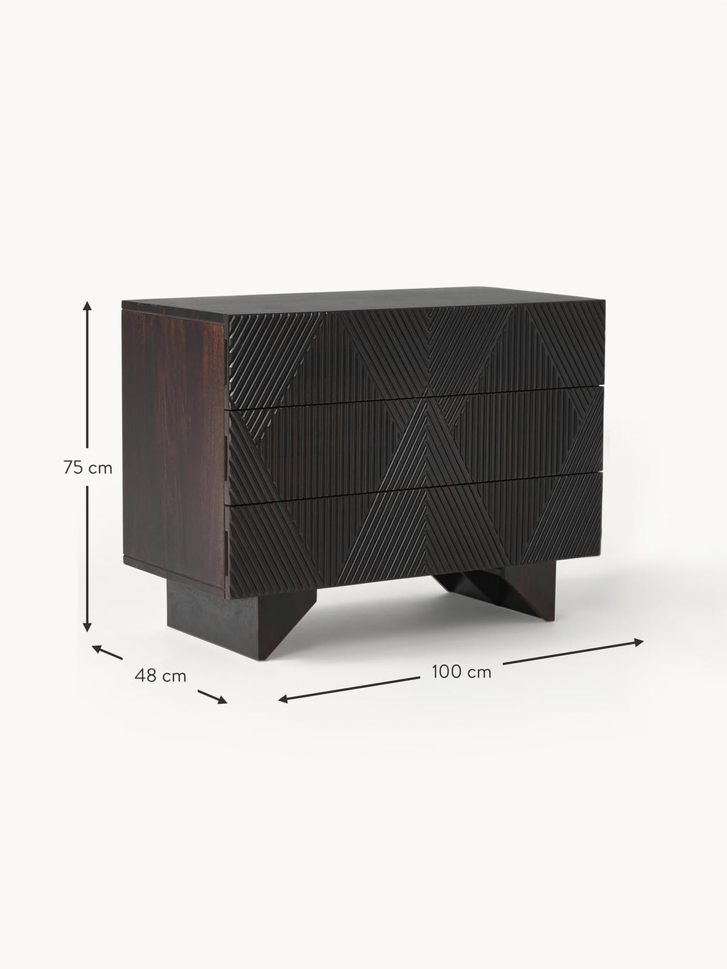 Jedburgh Mango Wood Dresser