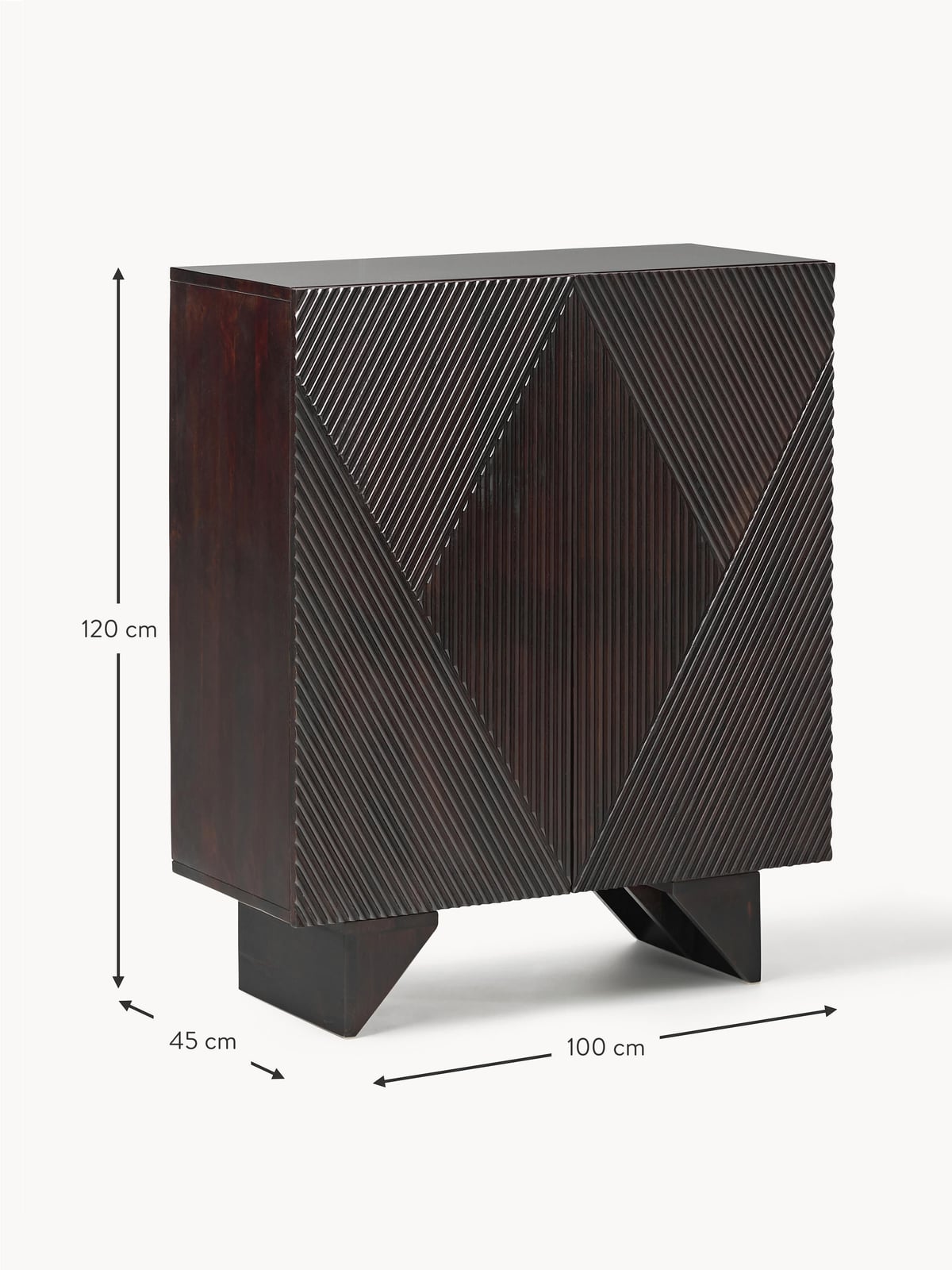 Jedburgh Mango Wood Highboard
