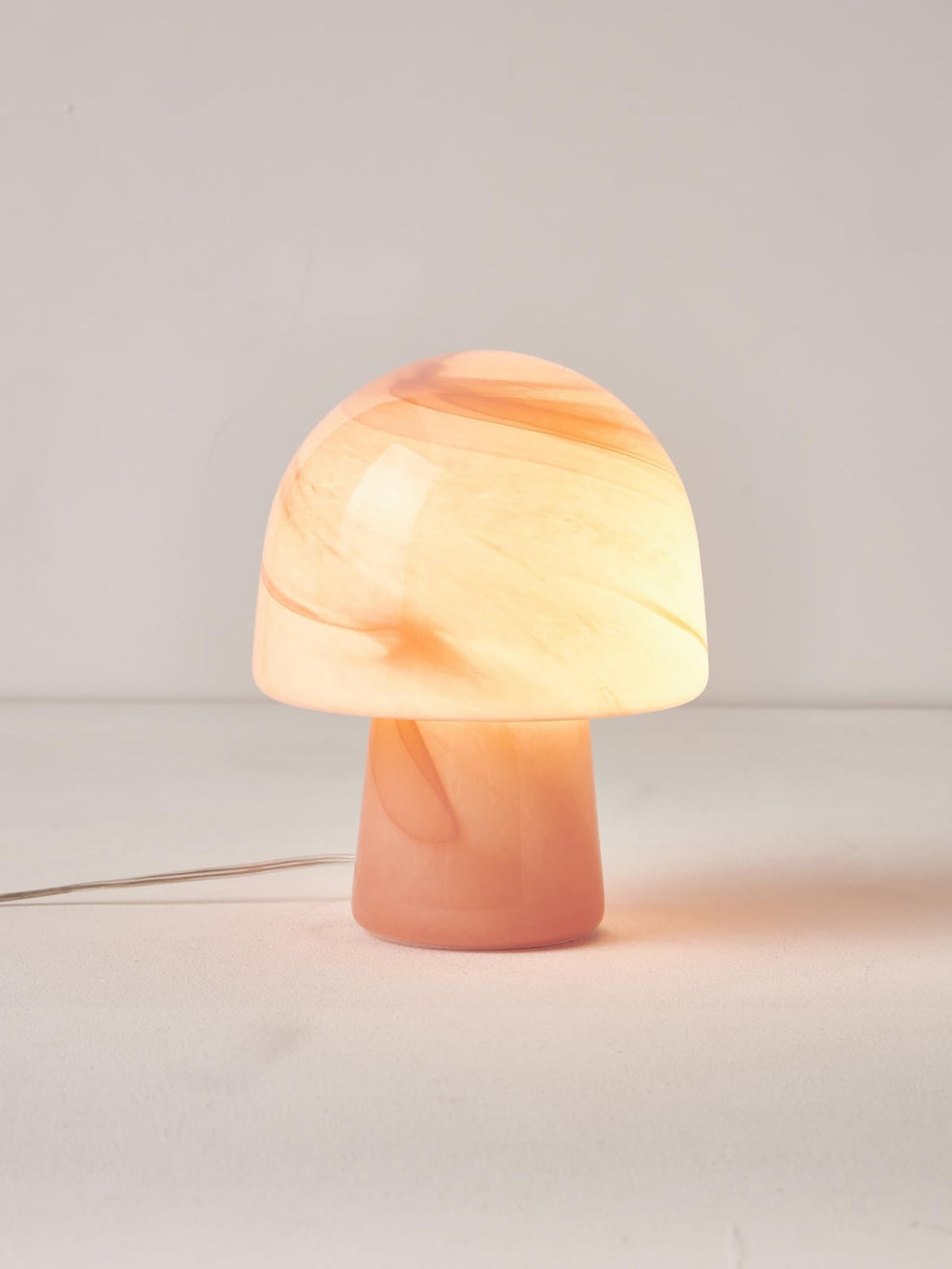 Jedburgh Small Marble Effect Table Lamp
