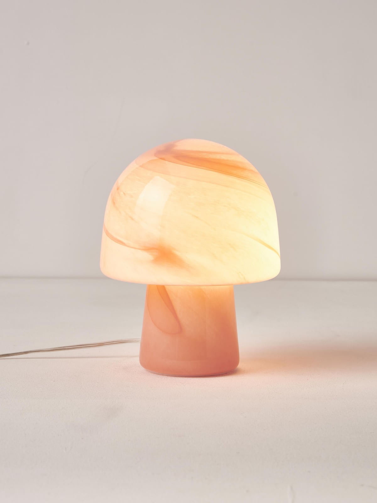 Jedburgh Small Marble Effect Table Lamp