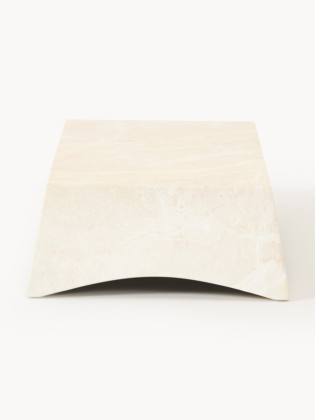 Jennings In- & Outdoor Coffee Table with Travertine Effect, W 100 cm